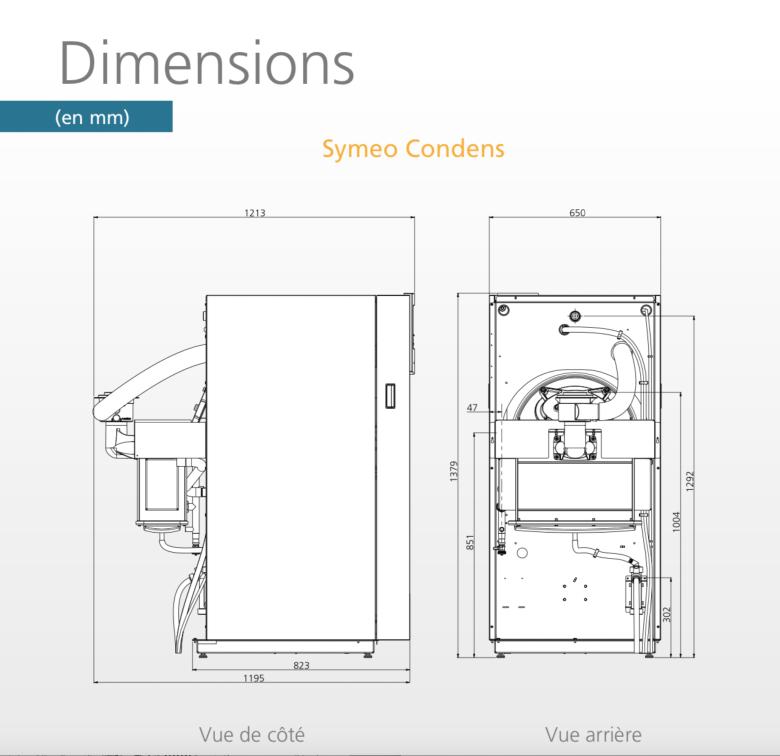 Chaudière Fioul ATLANTIC Symeo Condens (V) R Ref 026647